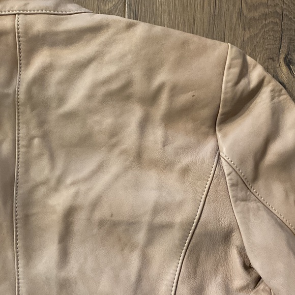 Joie || ‘Libertini’ Cropped Leather Moto Jacket - Picture 11 of 12